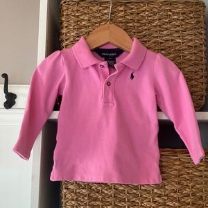 Ralph Lauren Pink Polo Girls 18 Months